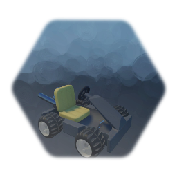 Kart with CTR drifting mechanics