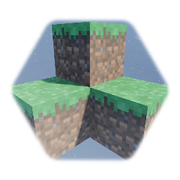 Grass Block · Minecraft *(Opaque Square Flecked!)*