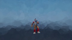 Glamrock Freddy pose