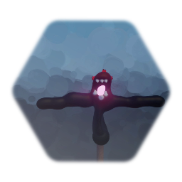 Sucker hound scarecrow