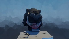 Werewolf Head (With Tongue)