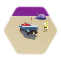 Spongebob better drivable boat