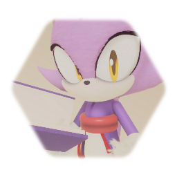 Blaze the cat (GENDERSWAP)