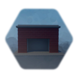 Brick Fire Place