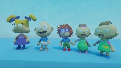 Rugrats Baloon Pop PRESS X