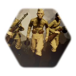 Ww2 soviet soldiers template (wip)