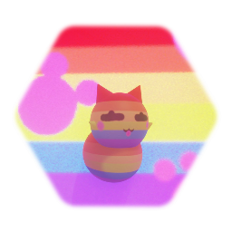 Pride Cat loaf