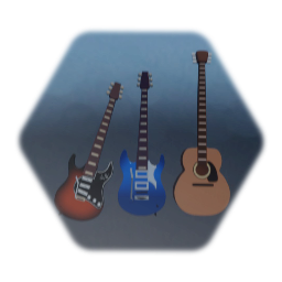 Set of Guitars