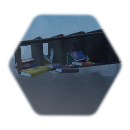 Falling Bookshelf