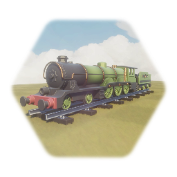 Steam Locomotive (rigged model)