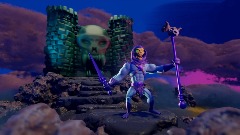 Skeletor at Castle Greyskull