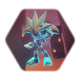 ( new )  Silver the hedgehog
