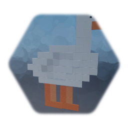 Pixelart Goose
