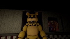 Golden freddy jumpscare
