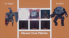 Puzzles of Conflict - Fighter Select Screen