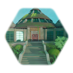 Jurassic Park Visitor Centre (Overgrown)