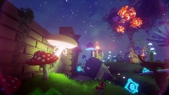 Evening in a Giant Garden