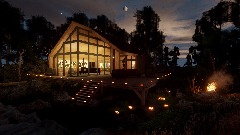 Wood house