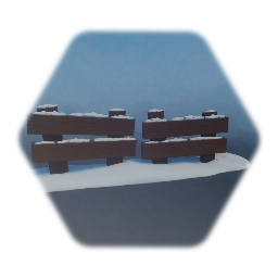 Snowy Fence  / Barrière Enneigée