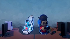 A screenshot taken in Dreams. 6 of 7.