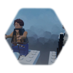 STAR WARS MINIFIGURE HAN SOLO and STORM trooper han