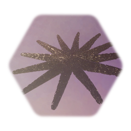 Metal starfish
