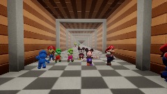 Wario apparition but there's 12 players