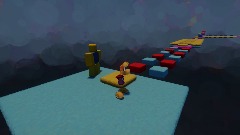 Rayman in a Roblox Obby
