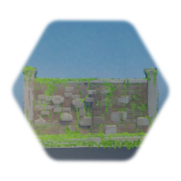 Overgrown // Ruin wall