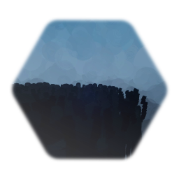 Low Poly Silhouette Crowd