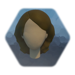 Brown Hair Sculpted Medium Length With Part