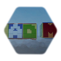 6 sided asset - name block