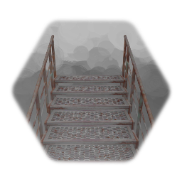 Rusty Metal Stairway