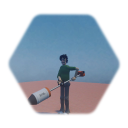Leaf Blower Man