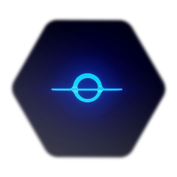Simple stellar Black hole 01 (MORE ACCURATE *) (Blue)