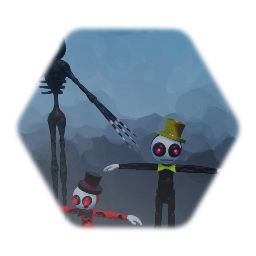 Five Nights at Stickman's 5 Reimagined cast