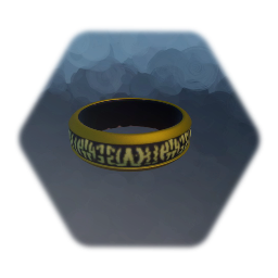 Gold ring / bracelet