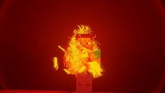 Minecraft but bad- B L A Z E   F I G H T
