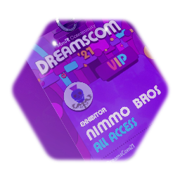 Nimmo Bros #DreamsCom21 Lanyard