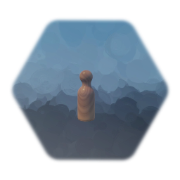 Wooden Pawn -01- blank