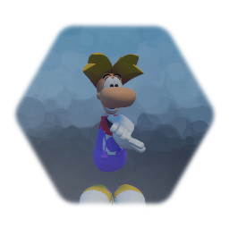 Rayman does the Henry Stickmin distracted dance