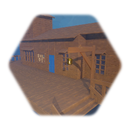 Wild West Train Station