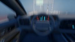 Crash ur car off a highway