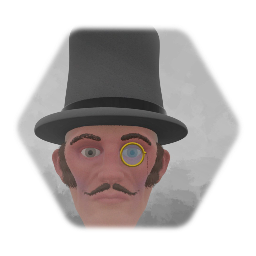 Remix of Collin [human head] Steampunk Version