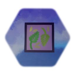 Leaves painting