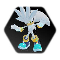 Silver The Hedgehog Uewaka Model