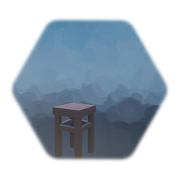 Wooden Stool 1
