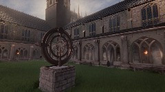 Hogwarts Courtyard - Harry Potter