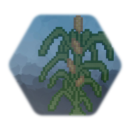 Pixel Art Corn Stalk\Tree