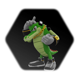 Vector The crocodile CGI Rig Model V1.0